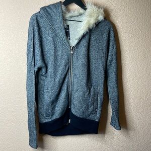 Victoria’s Secret xs fur lined hoodie